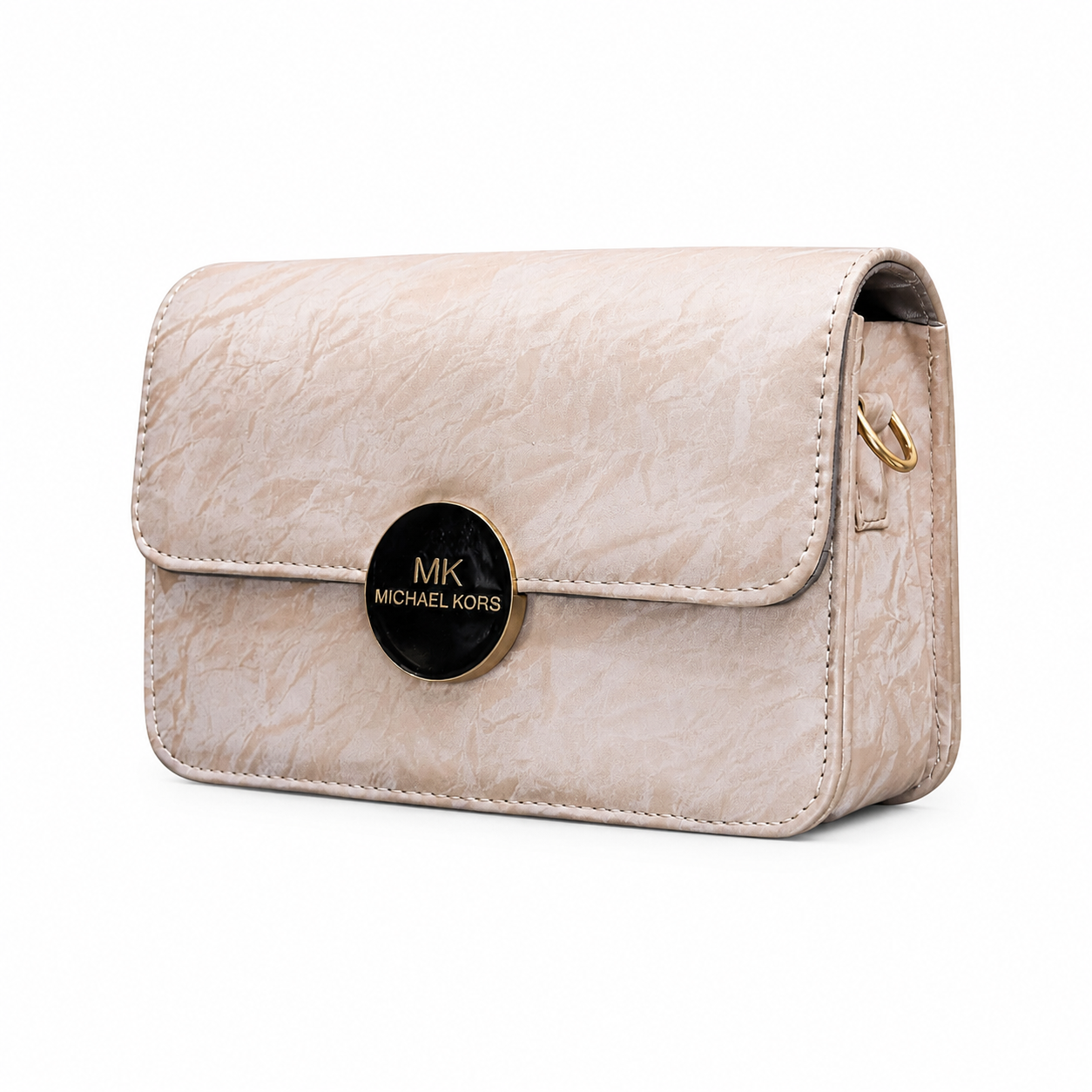 Marbled Flap Clutch Bag