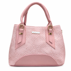 Structured Embossed Mommy Tote Bag