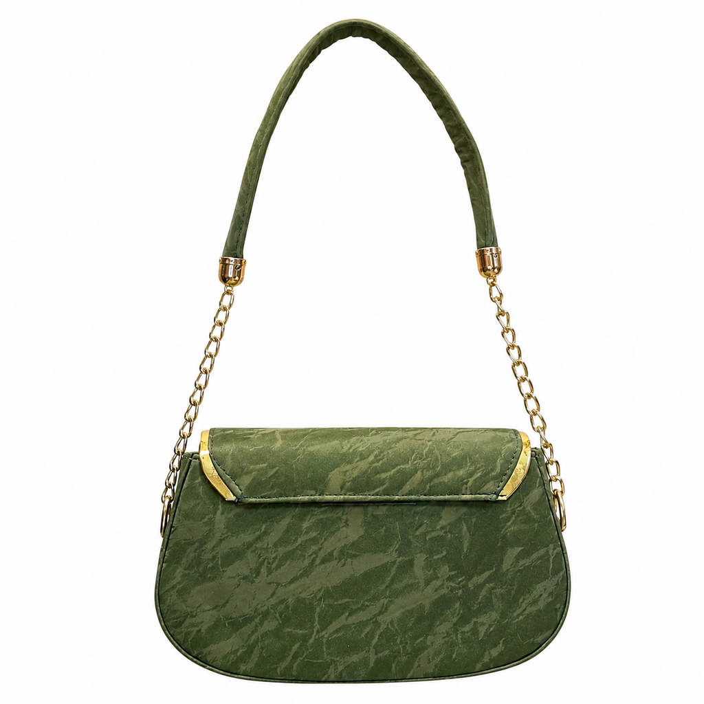 Light Marbled Chain-Shoulder Bag