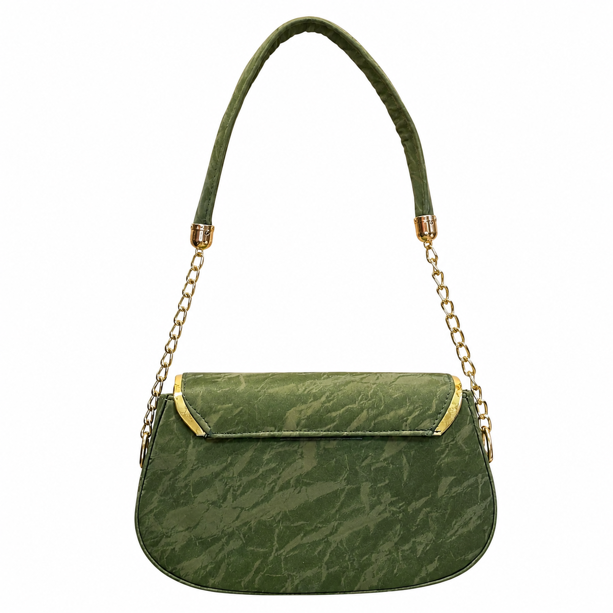 Light Marbled Chain-Shoulder Bag