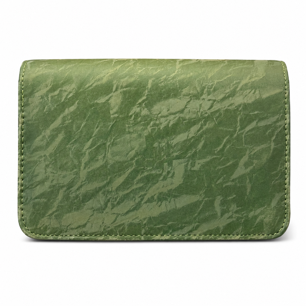 Marbled Flap Clutch Bag