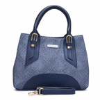 Structured Embossed Mommy Tote Bag