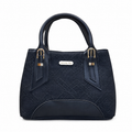 Structured Embossed Mommy Tote Bag
