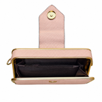 Quilted Frame Envelope Clutch