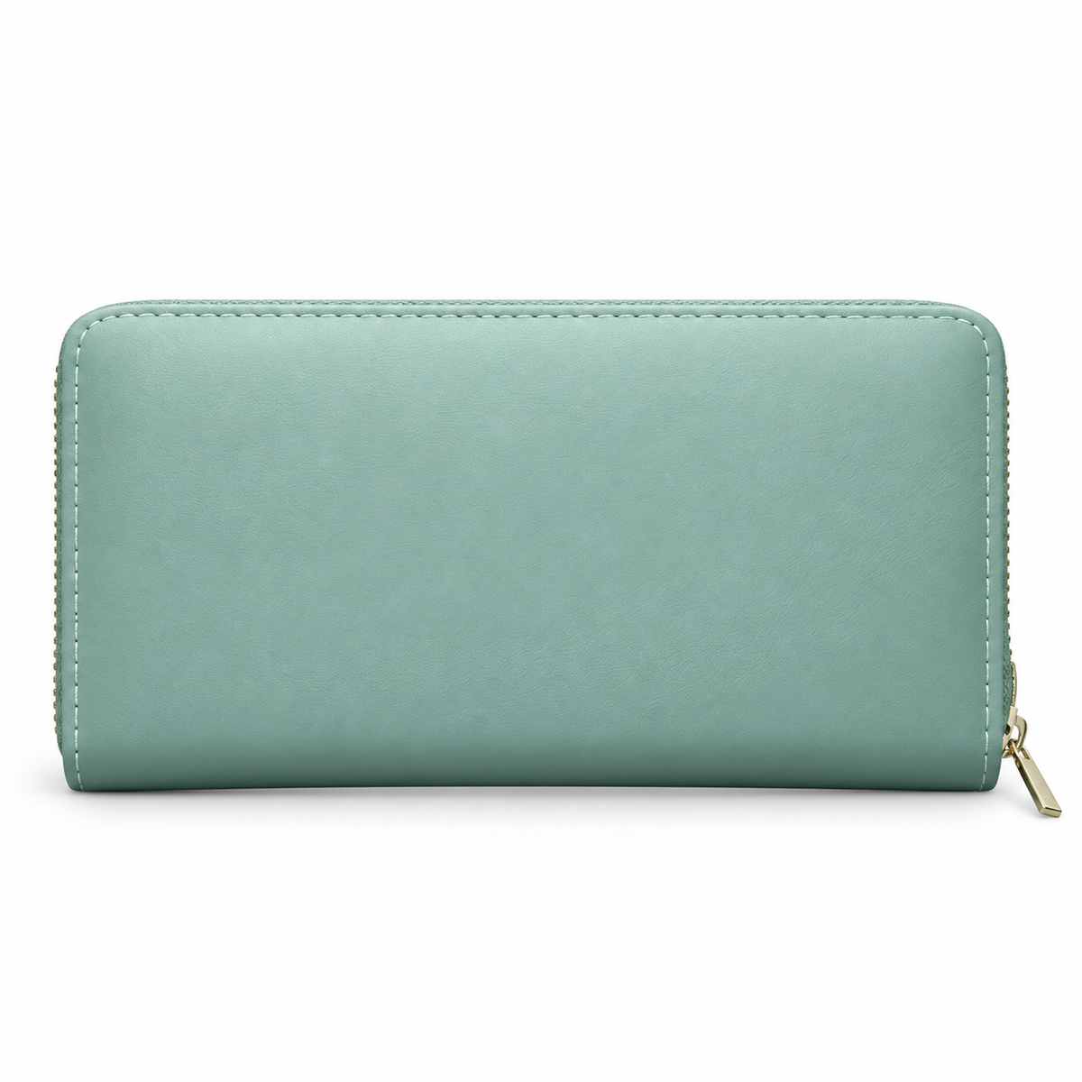 Geometric Pattern Zipper Wallet