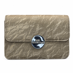 Marbled Flap Clutch Bag