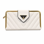Quilted Frame Envelope Clutch