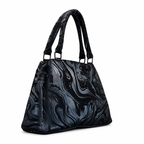 Marbled Structured Handbag