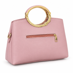 Ring-Handle Handbag