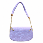 Light Marbled Chain-Shoulder Bag