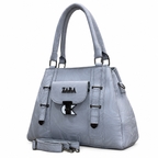 Marbled Structured Handbag