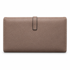 Textured Flap Clutch Wallet with Tassel Detail