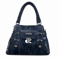 Marbled Structured Handbag
