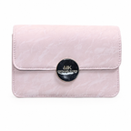 Marbled Flap Clutch Bag