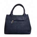 Structured Embossed Mommy Tote Bag