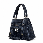 Marbled Structured Handbag