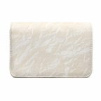 Marbled Flap Clutch Bag