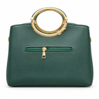 Ring-Handle Handbag