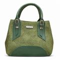 Structured Embossed Mommy Tote Bag