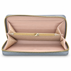 Geometric Pattern Zipper Wallet