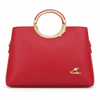 Ring-Handle Handbag
