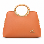 Ring-Handle Handbag