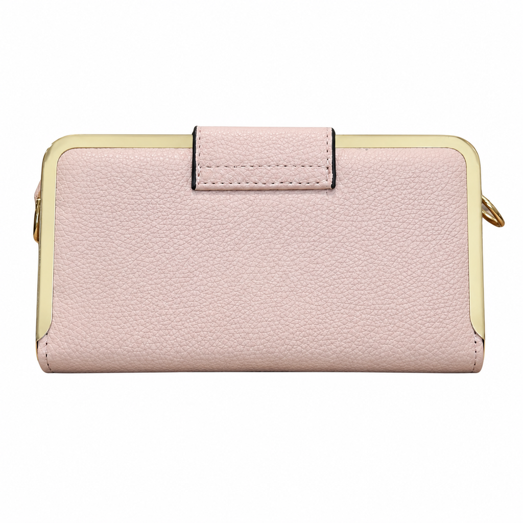 Quilted Frame Envelope Clutch