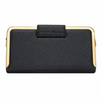 Quilted Frame Envelope Clutch