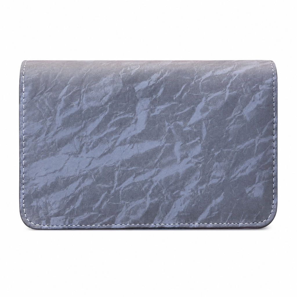 Marbled Flap Clutch Bag