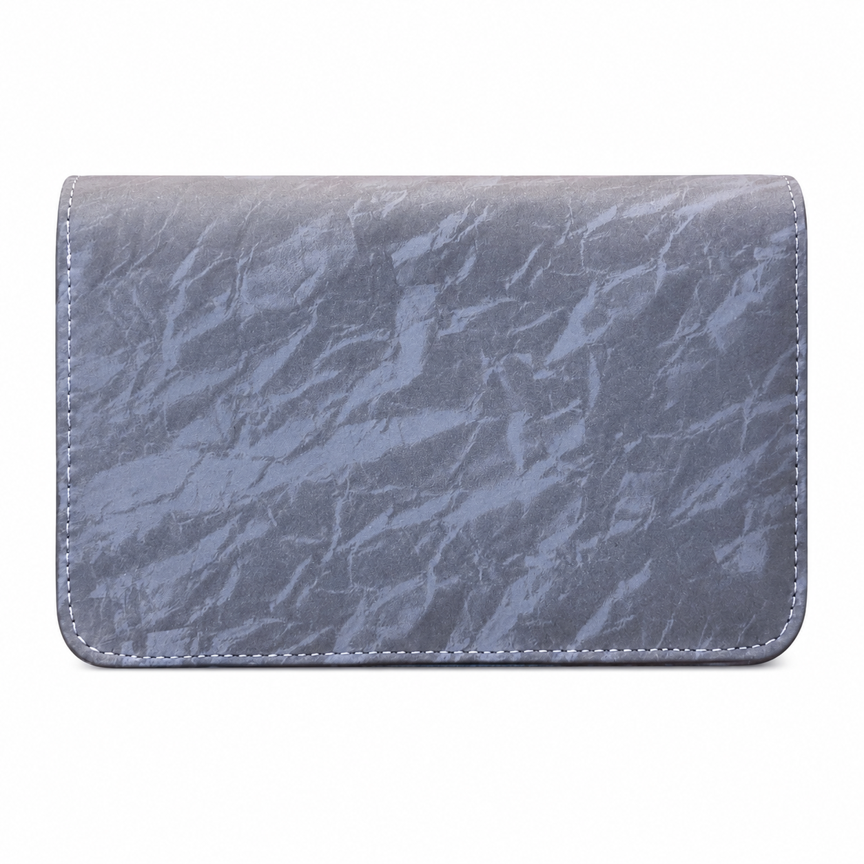 Marbled Flap Clutch Bag