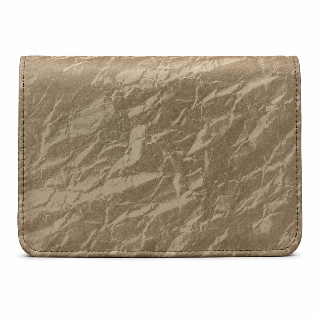 Marbled Flap Clutch Bag