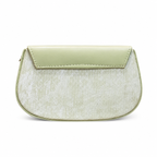 Pleated Textured Flap Chain Shoulder Bag