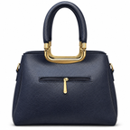 Frame Handbag with Three Interior Compartments