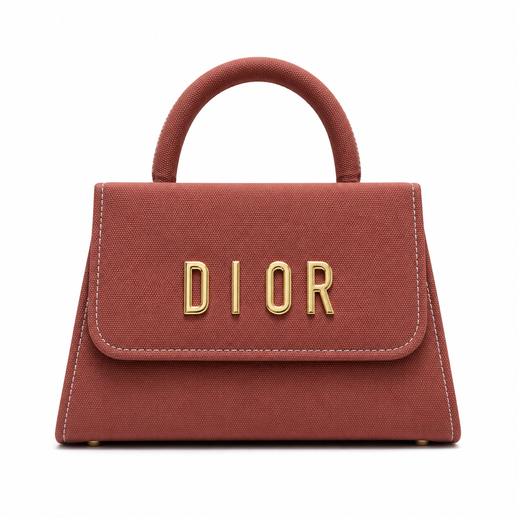 Structured Top-Handle Flap Bag with Chain Strap