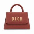 Structured Top-Handle Flap Bag with Chain Strap