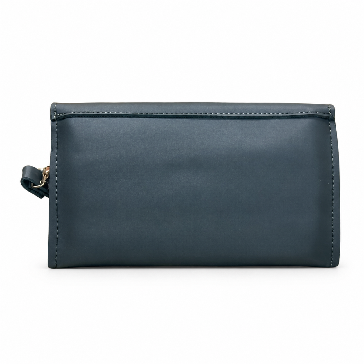 Scalloped Flap Wristlet Clutch