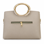 Ring-Handle Handbag