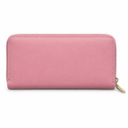 Geometric Pattern Zipper Wallet
