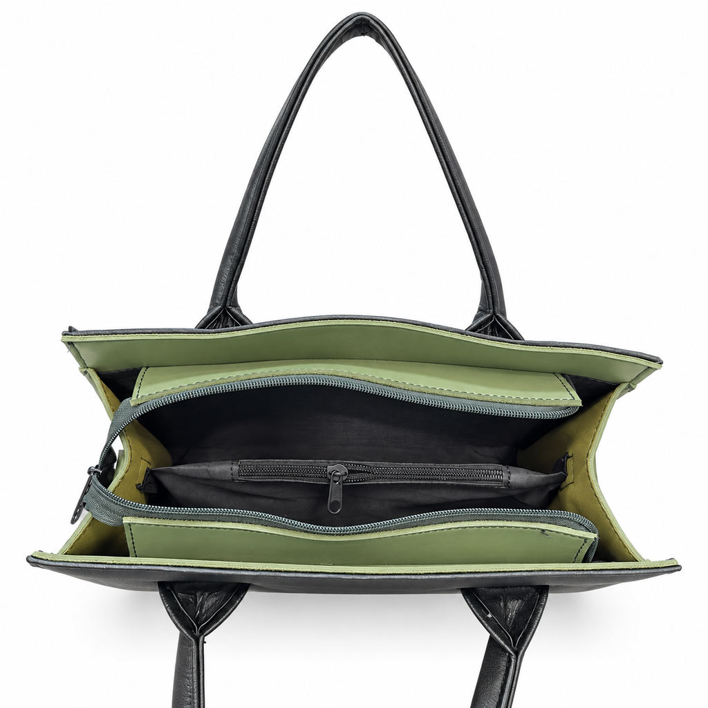 Structured Multi-Carry Tote Bag
