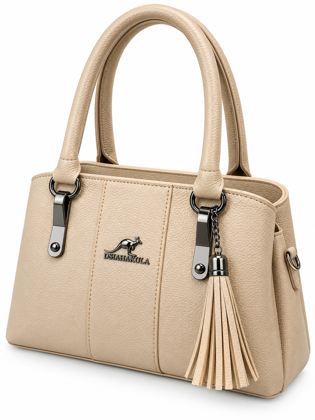 Tassel Detail Top Handle Handbag