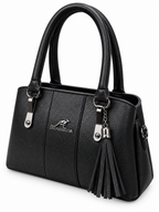 Tassel Detail Top Handle Handbag