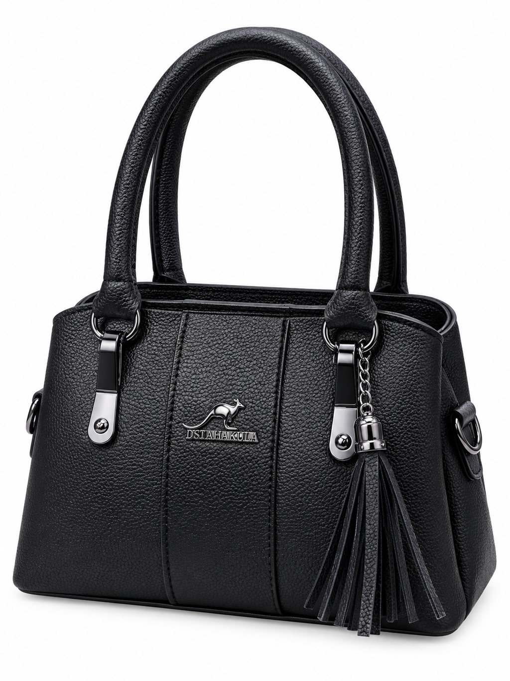 Tassel Detail Top Handle Handbag