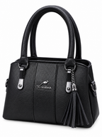 Tassel Detail Top Handle Handbag