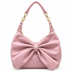 Bow Detail Hobo Shoulder Bag