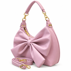 Bow Detail Hobo Shoulder Bag