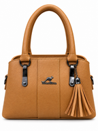 Tassel Detail Top Handle Handbag