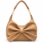 Bow Detail Hobo Shoulder Bag