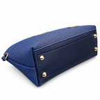 Textured Ring Handle Handbag