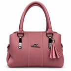 Tassel Detail Top Handle Handbag