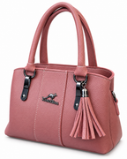 Tassel Detail Top Handle Handbag